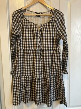 GAP cotton gingham dress